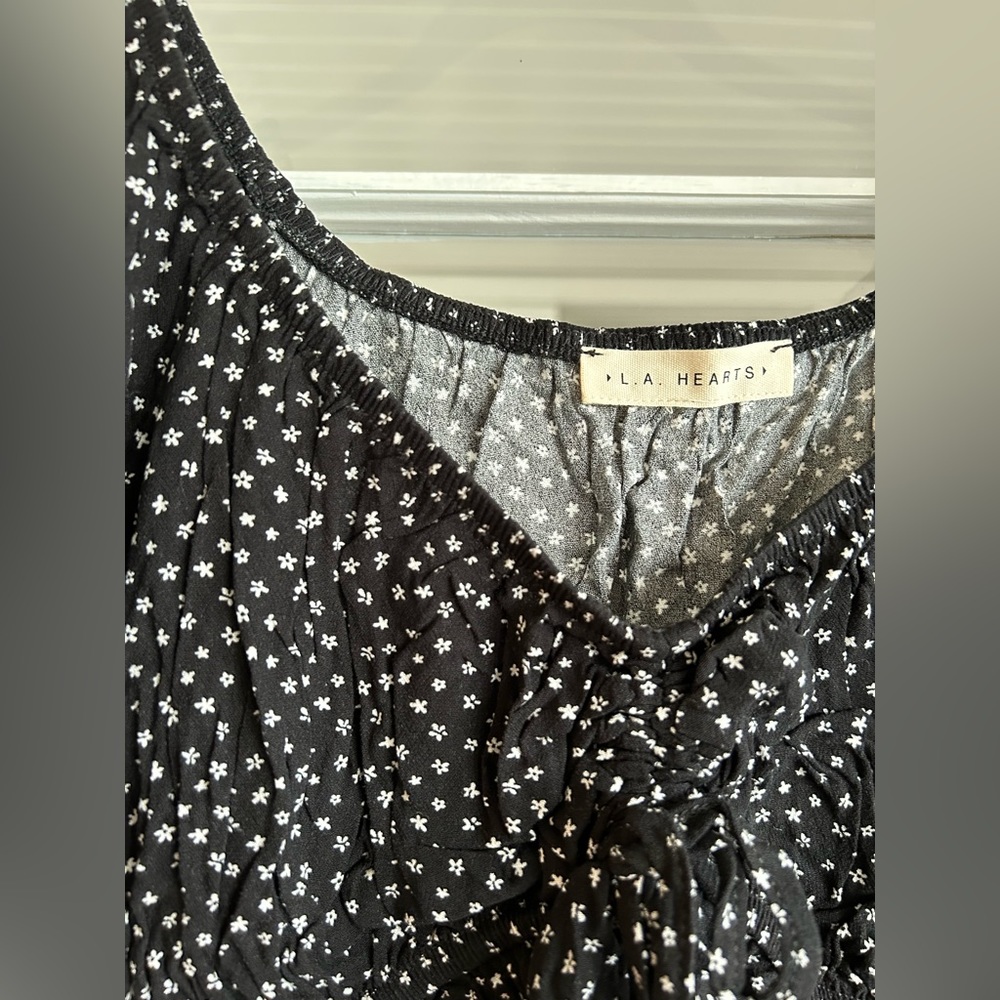LA Hearts / Pacsun Black Longsleeve Top